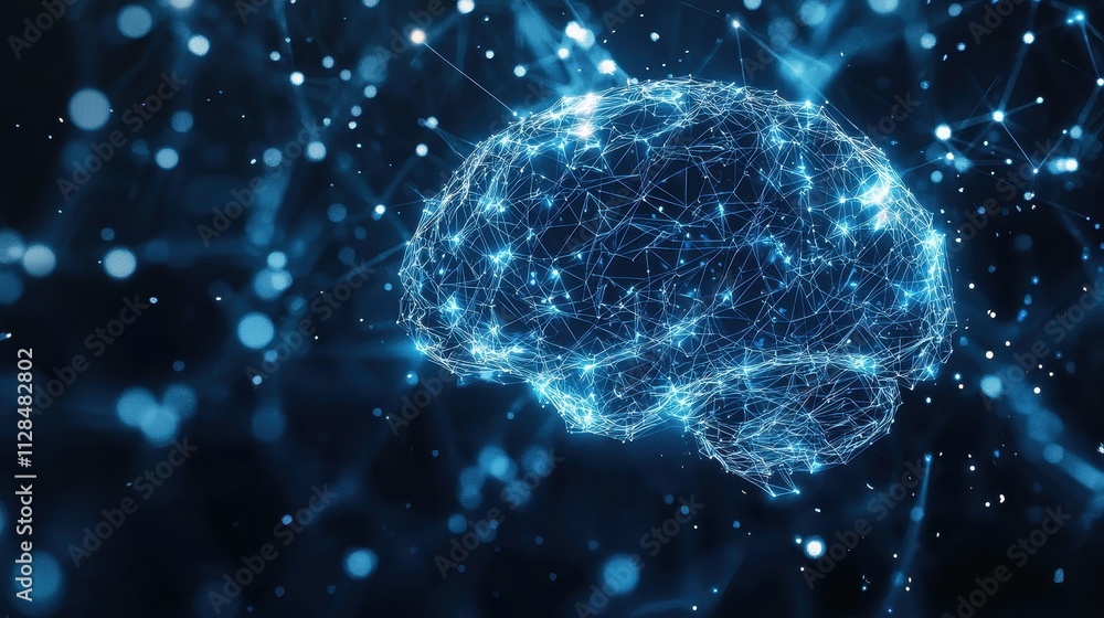 Poster visualizing ai technology in healthcare through predictive analytics for enhanced patient outcomes