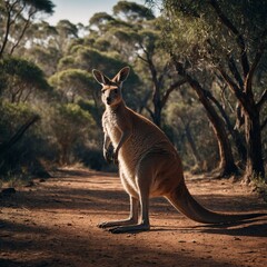 Imagine a kangaroo that can hop between dimensions.