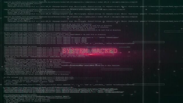 Futuristic screen Scrolling Hacker virtual cyber space. Programming code hacking Code Digital interface glitch effect. Code, Glitch Effect, Error System Failure Virus, Hacked Virus code Cyber Crime