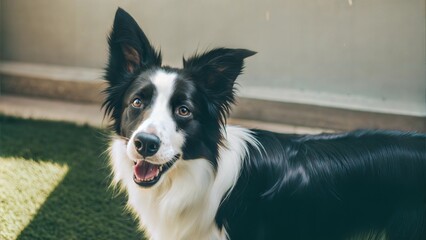 Happy Border Collie