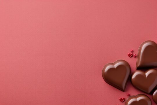 Valentines chocolate heart celebration.