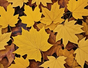 Fototapeta premium autumn maple leaves