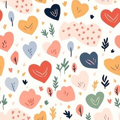 Hearts pattern backgrounds creativity.