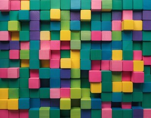 abstract background with squares