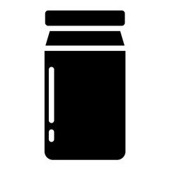 Bottle Disease Dose Glyph Icon