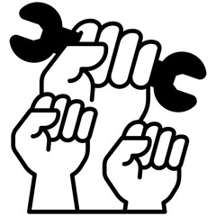 Budget Black Fill Icon