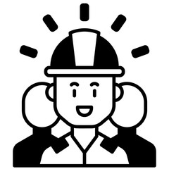 Open Requirement Black Fill Icon