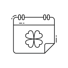 Calendar vector icon