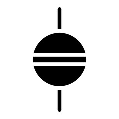 Circuit Diagram Electric Glyph Icon