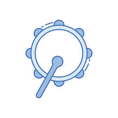 Bodhran vector icon