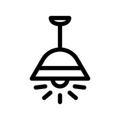 Hanging Lamp icon template