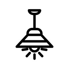 Hanging Lamp icon template