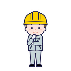 工事作業員／男性 25