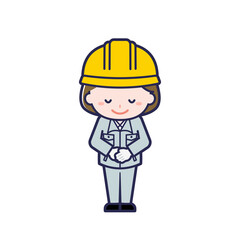 工事作業員／女性 08