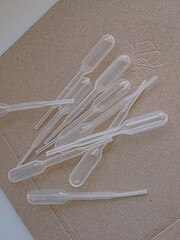 A creative pipette or Pasteur pipette