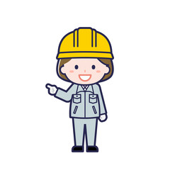 工事作業員／女性 16