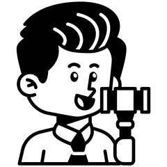 Lawyer Job and Professions Icon