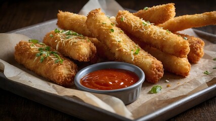 Farmhouse-Style Kitchen with Glowing Pumpkin Candle, Cinnamon Sticks, Pine Cones, and Fireplace