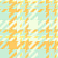 Quilt textile texture background, model seamless pattern check. Velvet tartan fabric vector plaid in light and amber colors.