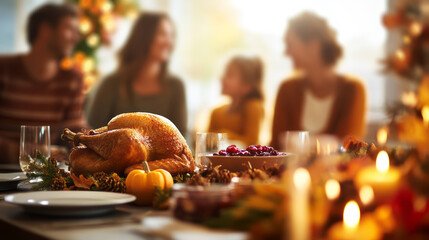 family gathering during Thanksgiving Day