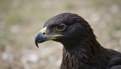 Detailed close-up of the bird's head, showing off its feathers, beak, and eyes