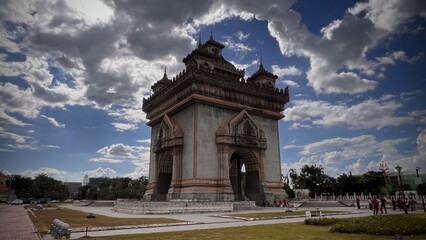 Patuxai victory gate of Triumph, formerly the Anosavari Monument.
