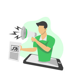 Job Search Illustration