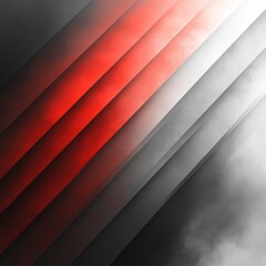 Obraz premium Subtle Grayscale and Red Stripes Background