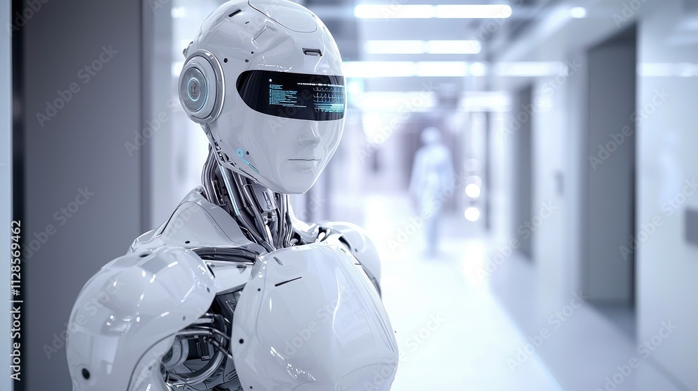 Poster advanced ai robot in healthcare environment for enhanced remote monitoring and patient care technolo