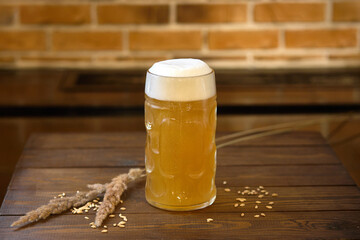 Traditional German Hefeweizen Beer