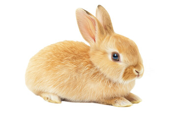 Obraz premium a rabbit , isolated on a transparent background