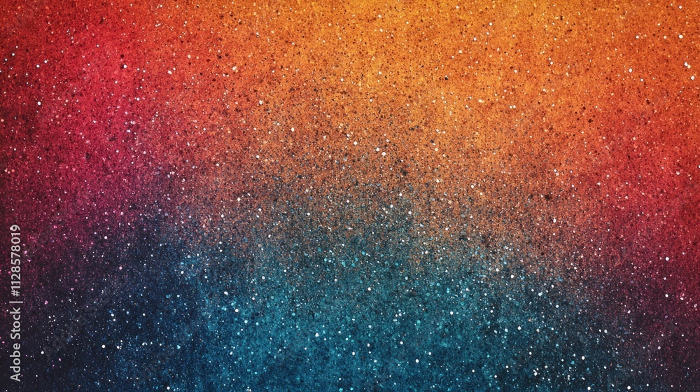 Poster Abstract Colorful Glitter Gradient Background