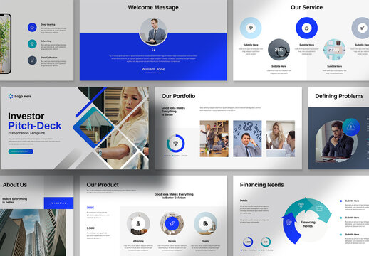 Investor Pitch Deck Presention Template