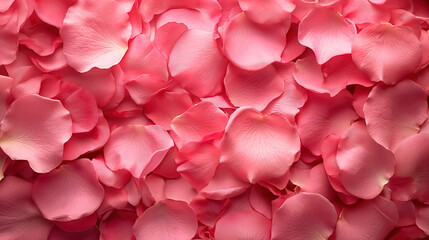 Fototapeta premium Pink rose petals close-up