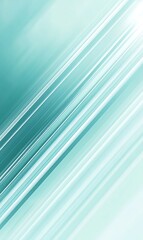 Obraz premium Cyan diagonal lines on a light cyan background, with subtle gradients adding depth. 