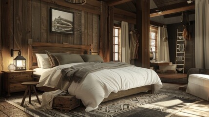 luxury apartment comfortable suite lounge and bedroom with beautiful background and comfort