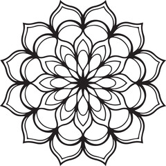 Mandala Silhouettes for Cutting Machines