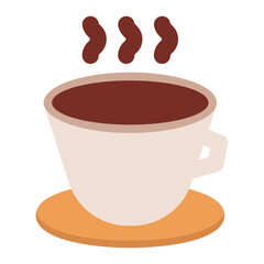coffee icon line style