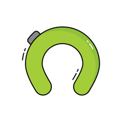 Neck Pillow vector icon