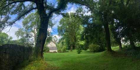 La campagne en juin à Briec en Bretagne Finistère