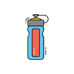 Water Bottle vector icon
