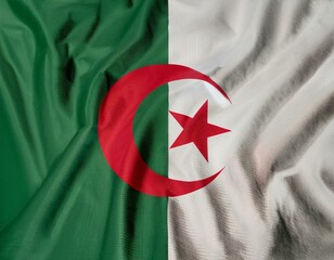 Algeria national flag for independence day.