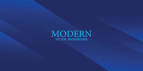 Fototapeta premium Modern abstract blue background with overlapping layers