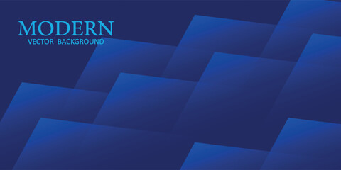 Modern abstract blue background with overlapping layers