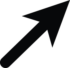 Arrow isolated on a white background. EPS-10.