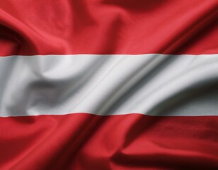 Flag of Austria. Fabric texture of the flag of Austria.