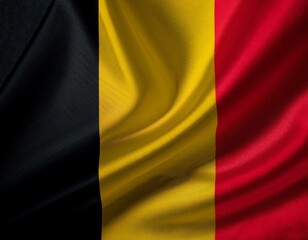 Fototapeta premium Belgium flag picture, Belgium flag image,