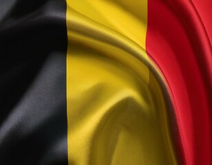 Fototapeta premium Belgium flag picture, Belgium flag image,