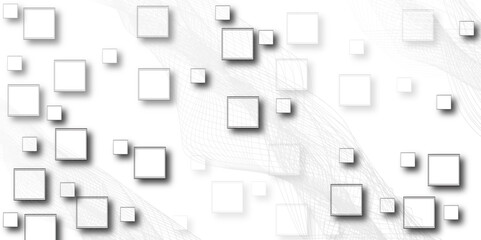 Modern white paper texture seamless abstract technology line triangle background. White wave curve lines banner background design. Abstract soft wave lines dynamic flowing blue isolated background.