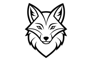 fox head vector